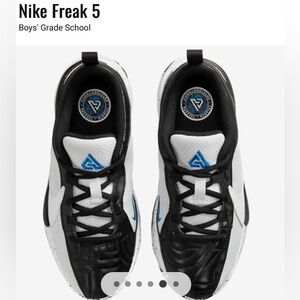 NWOT/NWOB Nike Freak 5, size 6.5